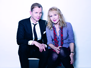 Max Raabe mit Produzentin seines neusten Albums: Annette Humpe.