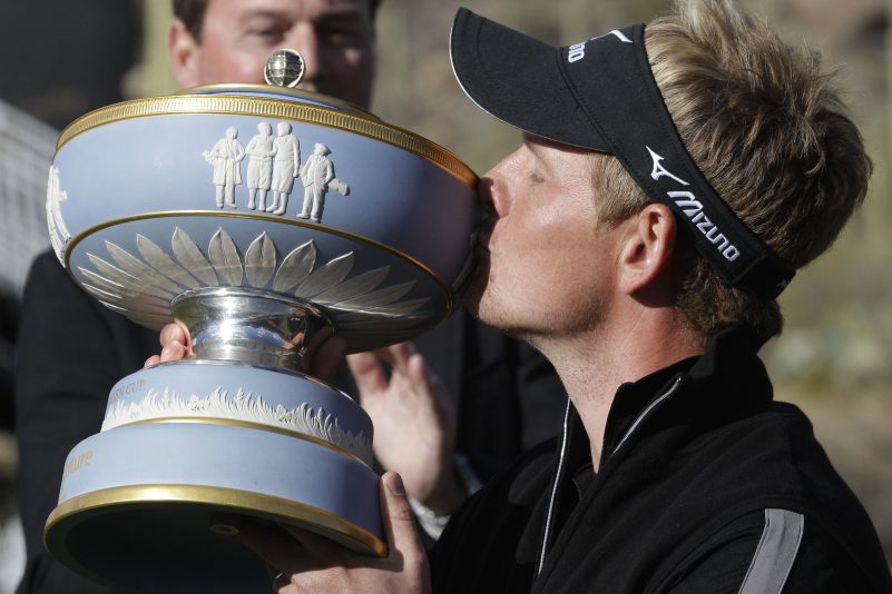 Trophy für Luke Donald