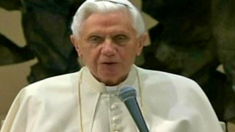 Pope Benedict Exonerates Jews for Death of Jesus Christ