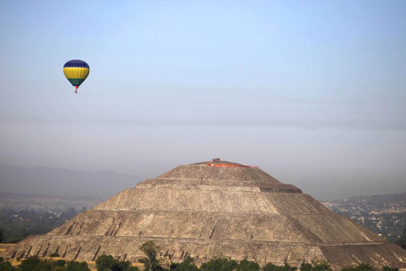 Ballonfestival in Mexiko