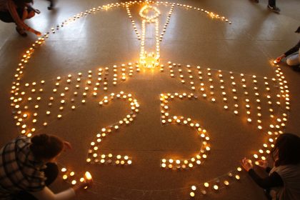 Im Gedenken an die Opfer