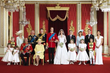 Königliches Gruppenfoto