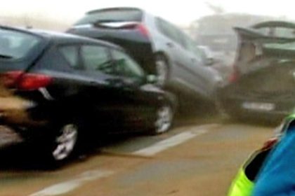 Deadly 80-Car Pile up in Germany