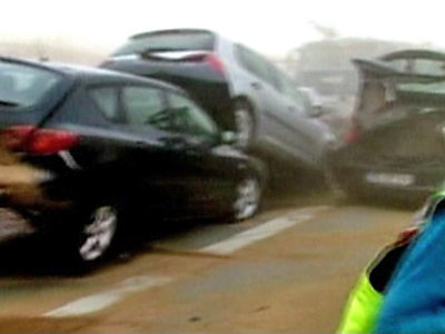 Deadly 80-Car Pile up in Germany