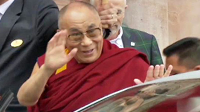 The Dalai Lama Tours Sweden