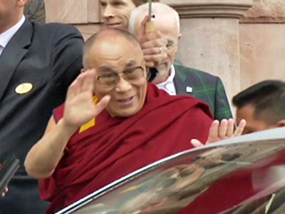 The Dalai Lama Tours Sweden