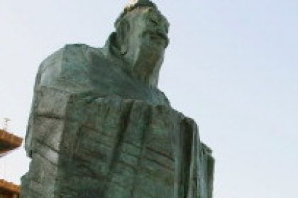 Konfuzius vom Tiannanmen in Peking entfernt