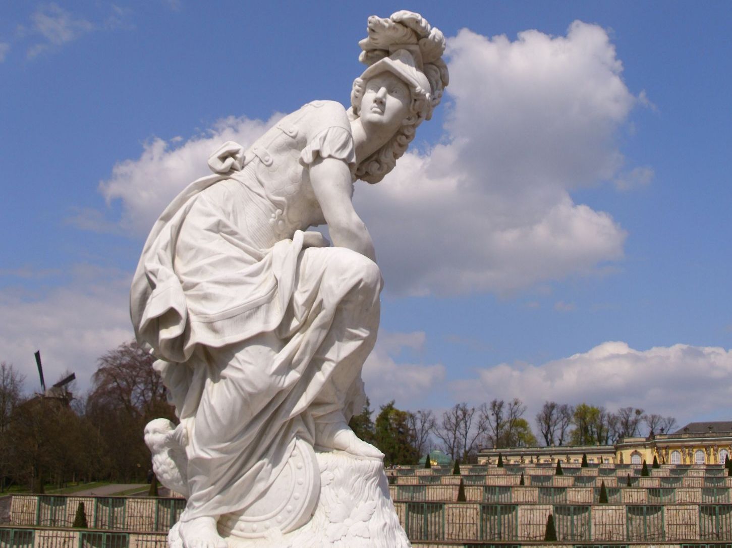 Vollendung des Französischen Rondells im Schlosspark Sanssouci