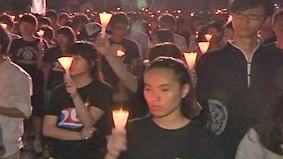 150,000 Commemorate Tiananmen Victims in Hong Kong