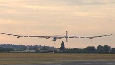 Video: Solar Powered Aircraft Flies From Brussels To Paris