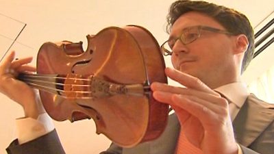 Violin Sold at Record Price for Charity