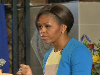 Michelle Obama Speaks in Soweto