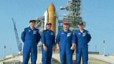 Atlantis Space Crew Preps for Launch