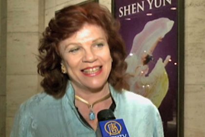 Cellist Christine Walevska takes in Shen Yun for a Fourth Time in New York City