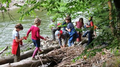 Eine Kinder-Reportage