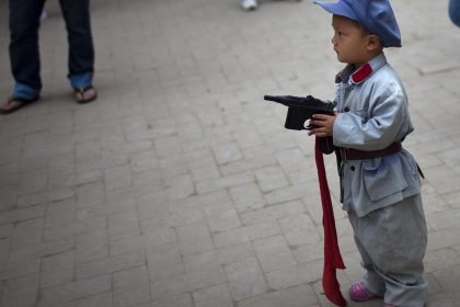 Chinesische Kriegsveteranen von Polizei geschlagen