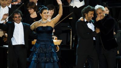 Netrebko, Schrott und Kaufmann begeisterten auf der Berliner Waldbühne