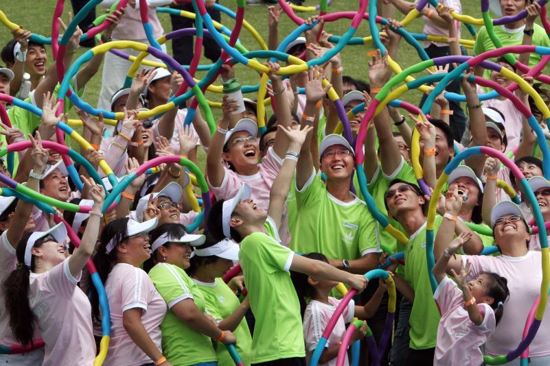 Taipei im Hula-Hoop-Rausch