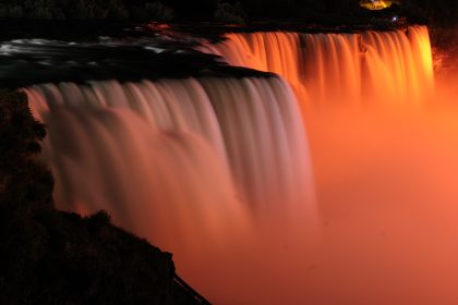 An den Niagara-Fällen