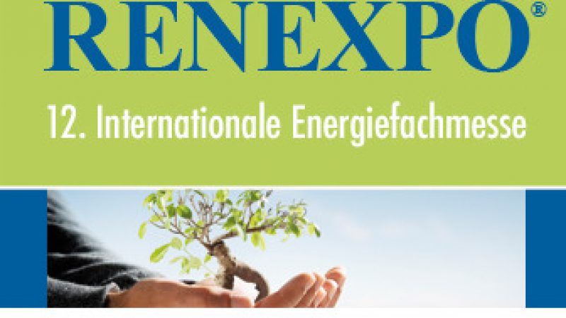 Regenerative Energien in Europa – die RENEXPO 2011