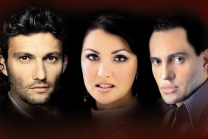 Anna Netrebko, Erwin Schrott und Jonas Kaufmann in der Berliner Waldbühne