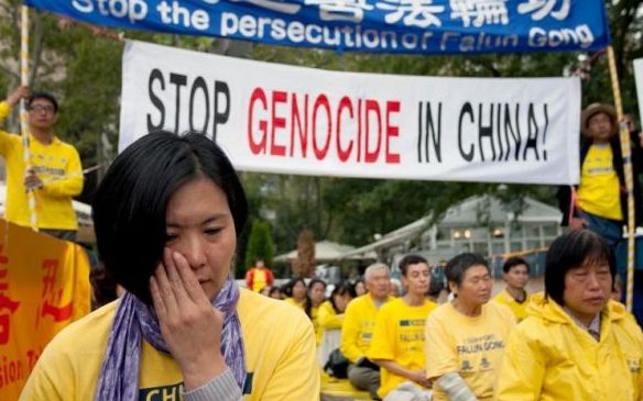 Falun Gong veranstaltet Pressekonferenz vor UN