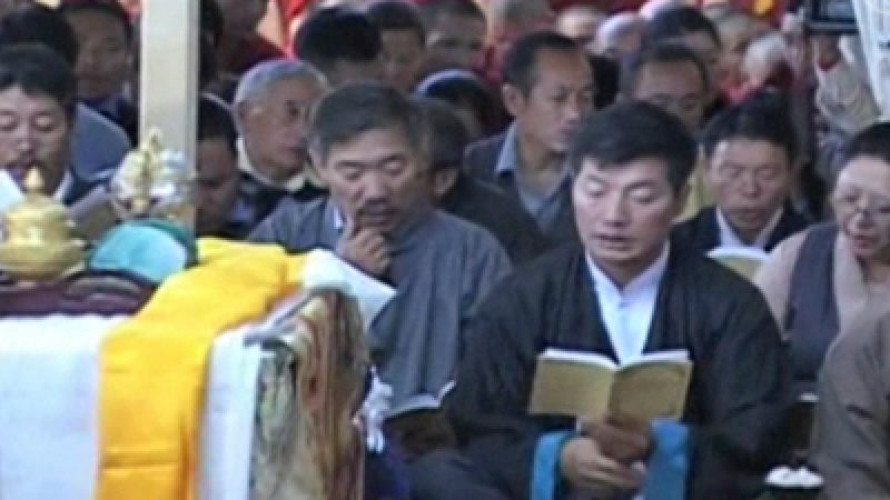Protest: Zwei tibetische Mönche verbrennen sich selbst