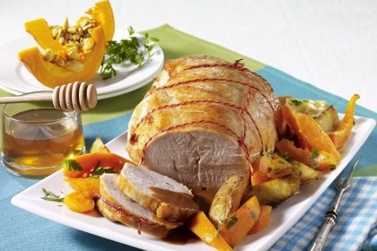 Pute, Trute oder Truthahn: Mit Honig glasierter Herbstgenuss voll Protein aus dem Ofen