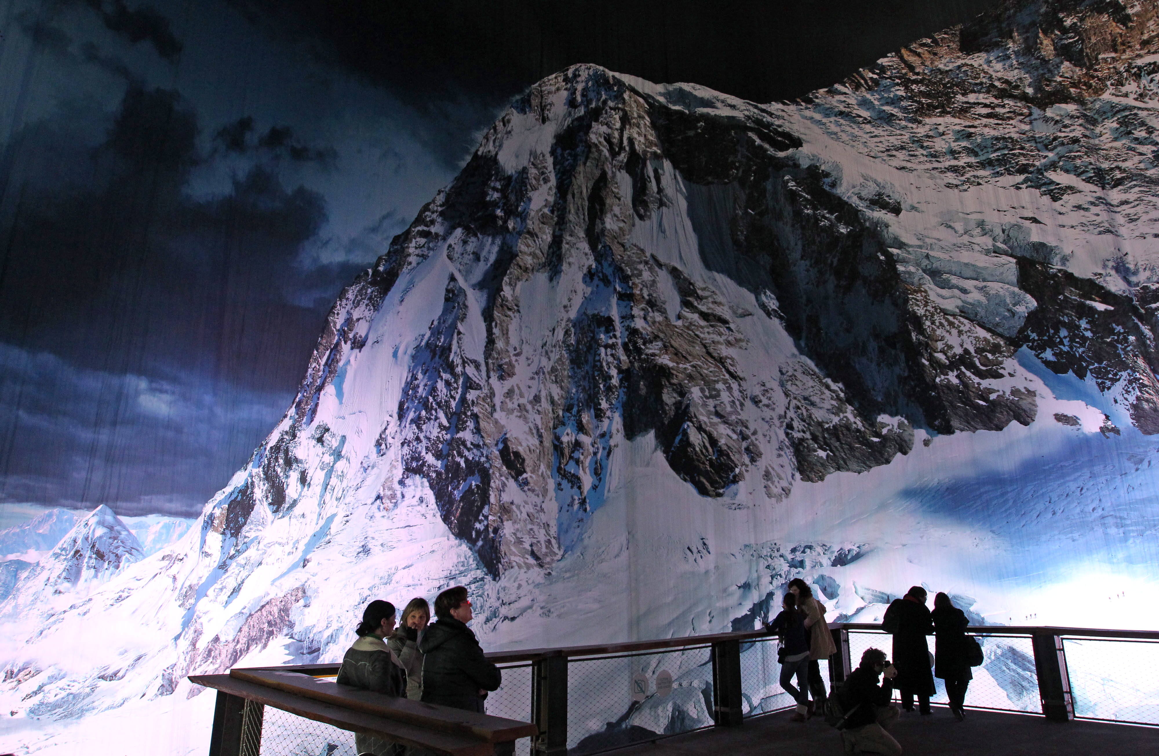 Mount Everest Panoramabild in Leipzig