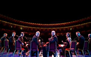 Die Ukes in der Royal Albert Hall London, wo sie 2009 ihr Debut bei den BBC-Proms gaben.