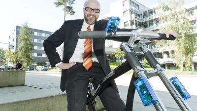 Die drahtlose Bremse für das Fahrrad