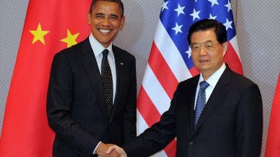 Ironie in Begrüßung von Barack Obama erregt China