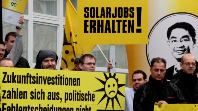 Groß-Kundgebung in Berlin „Stoppt den Solar-Ausstieg“