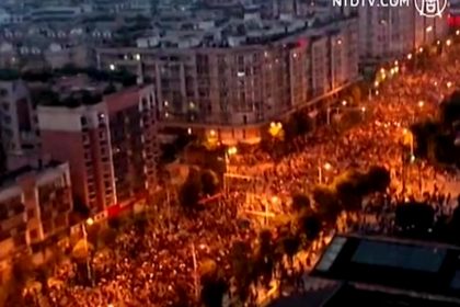 China: Gewaltloser Widerstand gegen Entscheidung von Behörden