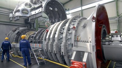 Gas- und Dampfturbinenkraftwerk von Siemens hält 3-fach-Weltrekord