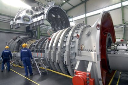 Gas- und Dampfturbinenkraftwerk von Siemens hält 3-fach-Weltrekord