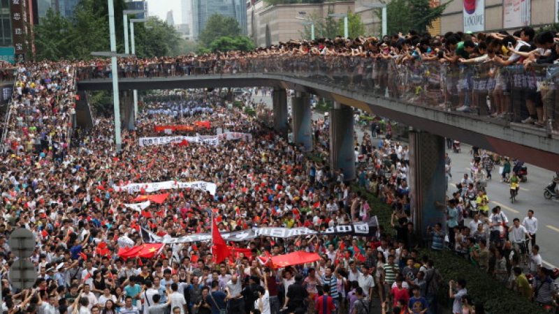 China: Anti-Japan-Demonstrationen von KPCh inszeniert