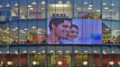 FIFA: Public Viewing an der Fassade