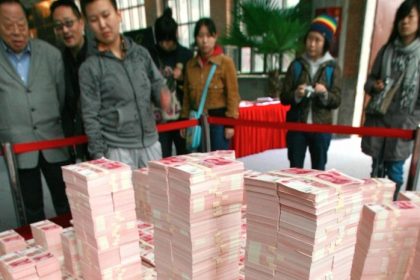 Die Geldmenge in China nimmt dramatisch zu