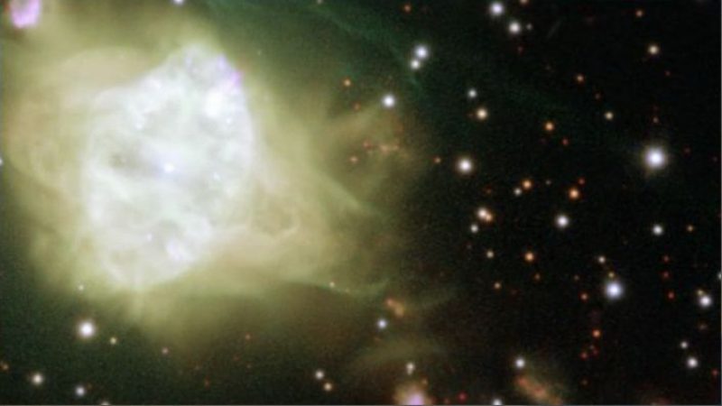 Sternentanz im planetarischen Nebel Fleming 1
