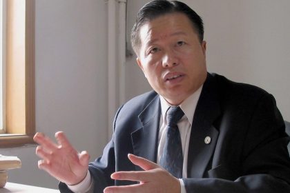 China: Ungewöhnlicher Brief an die Familie von Gao Zisheng