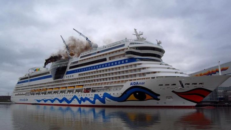 Extreme Luftverschmutzung durch Kreuzfahrt-Schiffe
