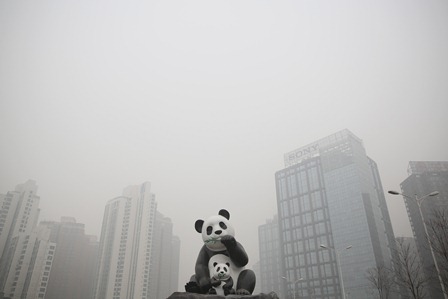 China: Zum vierten Mal Smog-Alarm in Peking