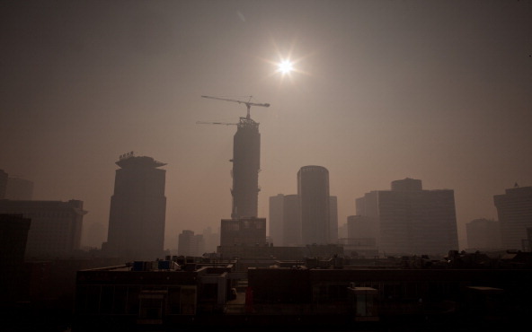 Smog in Peking: Alarmstufe Orange