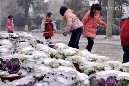 China zittert im kältesten Winter seit Jahrzehnten