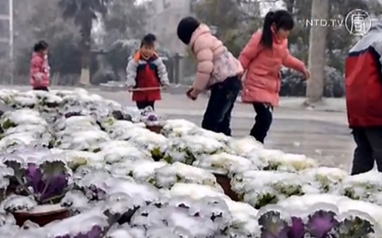China zittert im kältesten Winter seit Jahrzehnten