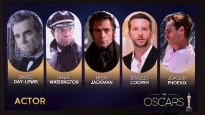 Die Oscar-Nominierungen 2013 sind da