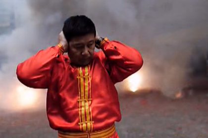 China: Smog droht Neujahrsfeuerwerk zu ersticken