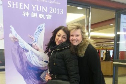 In dem Raum war nur positive Energie von Shen Yun