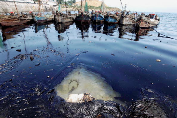 China: Starke Verschmutzung von Meerwasser und Küsten